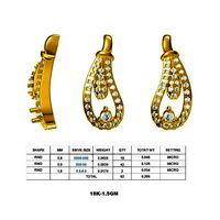 DIAMOND EARRING DT10 | 3D