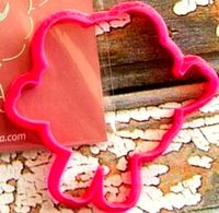 Smeshariki Barash cookie cutter for professional | 3D