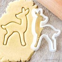 Fawn 3 cookie cutter for professional | 3D