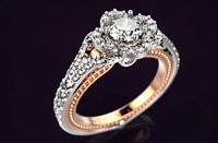 ring  gold  R 197 | 3D