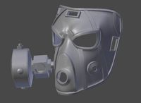 Krieg Mask Borderlands 2 | 3D