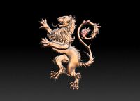 Heraldry Lion | 3D