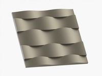 3D Wall Panel Wawes 2 | 3D