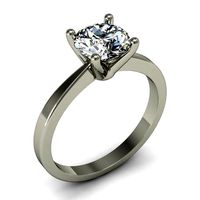 ring Ring with 1 carat stone | 3D