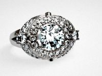 Carat engagement ring | 3D
