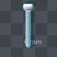 Orthopedic Screw Set 30mm-50mm Cortical 4-5mm Diameter | 3D