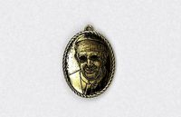 Pope Francis Pendant III Papa Francesco Ciondolo  | 3D