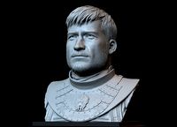 Jaime Lannister from Game of Thrones  bust  200mm | 3D