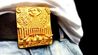 Illuminati Belt Buckle | 3D