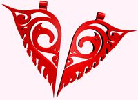 2-Piece Heart Necklace | 3D