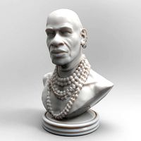 The Nubian Printable Bust | 3D