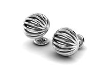 Abanico Cufflink | 3D