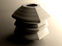 Abstract vase | 3D