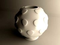 Sphere flowerpot 2 SMALL | 3D