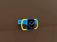 Apple wall watch holder | 3D