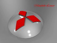 Lancer Cars Logo | 3D