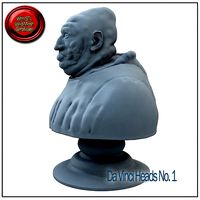 Da Vinci Heads No 1 STL Printable | 3D