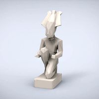 Printable Osiris Lowpoly Style | 3D