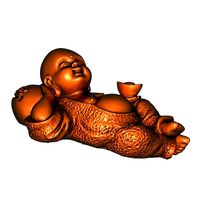 Buddhist monk | 3D