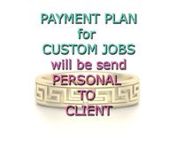 Payment Plan for Custom Jobs-For personal use   | 3D