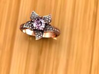 Flower Pink Gold Ring 3D Model | 3D