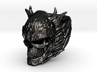 Evil Skull Ring 01 | 3D 