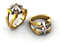 Pearl ring | 3D