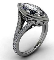 Etoile Marquise Engagement Ring | 3D