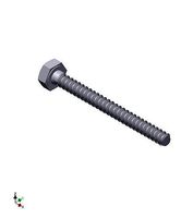 Hex Head Metric 4x40mm | 3D
