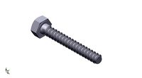 Hex Head Metric 6x40mm | 3D