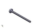 Hex Head Metric 2x25mm | 3D