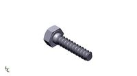 Hex Head Metric 6x25mm | 3D