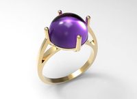 Ring Cabochon STL | 3D
