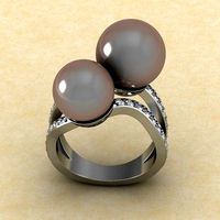 pearl ring 0038 | 3D