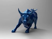 Bull Print 3d model 2 | 3D