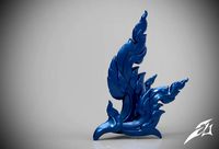 Line Kanok - Thai Art Sculpture STL OBJ | 3D