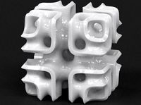 Cubic Lattice Sculpture | 3D