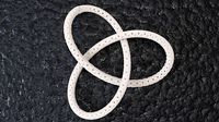 Perforated Trefoil Pendant | 3D