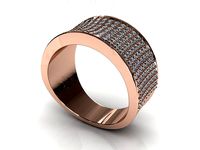 C3D Diamond Ring 009 | 3D