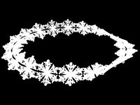 Snowflake Moebius Bracelet | 3D