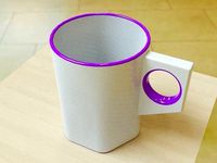 Simple stylish mug | 3D