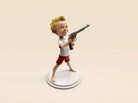 Boy with the gun | 3D