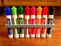 8-count Dry Erase Marker Holder | 3D