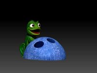 Chameleon Pen holder | 3D