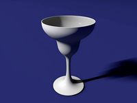 Margarita glass | 3D