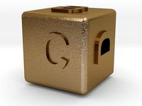 Dice117-alphabet | 3D
