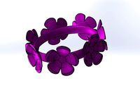 flower Bracelet | 3D