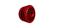 RC Car Drift Wheel LeMans No2 width 24mm offset plus 6mm | 3D