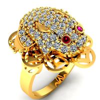 Toad ring 3 | 3D
