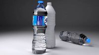 mineral water 3D 600 ml | 3D